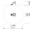 7126SR Armstoel psychomotorische schijf I