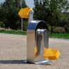 7135 Bank met dubbele pedalen