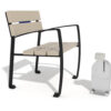 7136SR Armstoel met pedalen