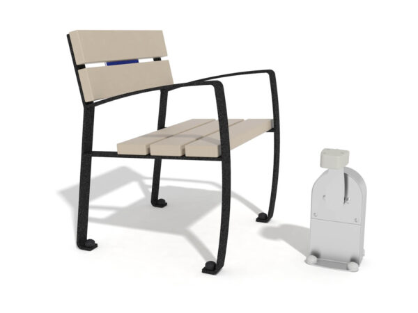 7136SR Armstoel met pedalen