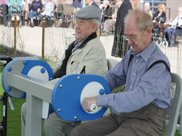7160 Bank met dubbele Armfiets