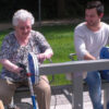 7160 Bank met dubbele Armfiets