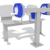 7160 Bank met dubbele Armfiets