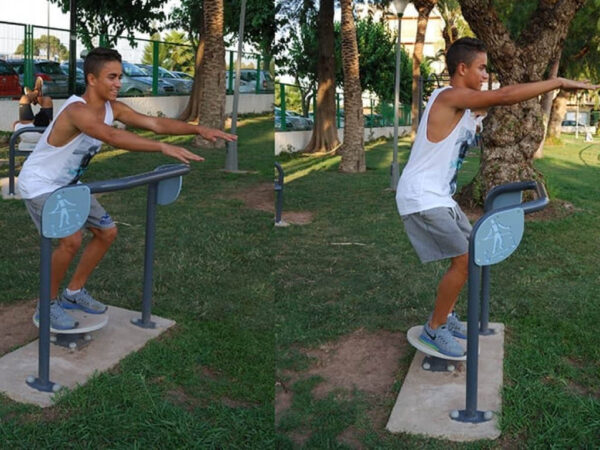 7278 Balancerende Squats