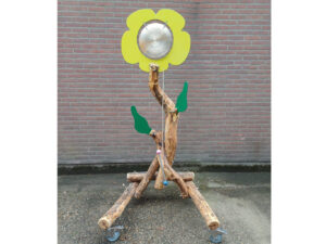 B17-A Zingende Bloem verrijdbaar