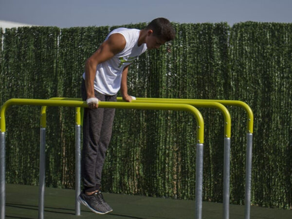 7422 Triple parallel bars 1200mm