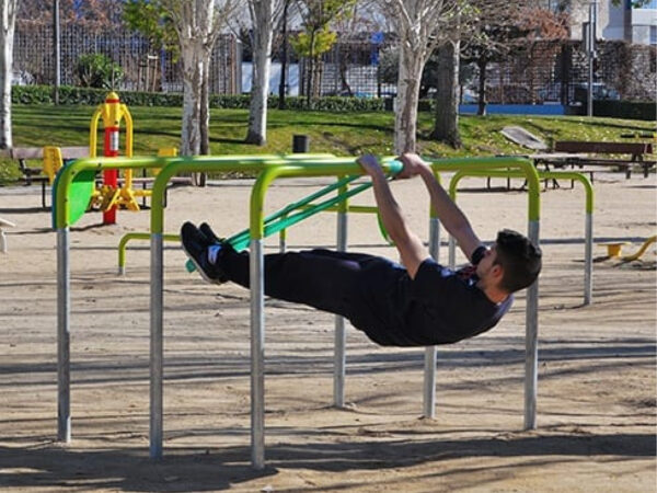 7422 Triple parallel bars 1200mm