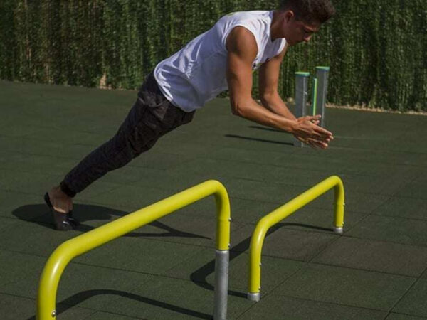 7430 Triple push up bar 35-60-90 cm