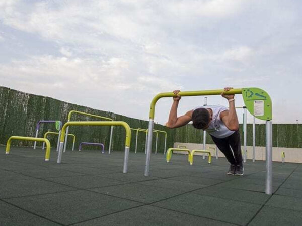 7430 Triple push up bar 35-60-90 cm