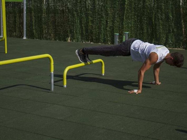 7430 Triple push up bar 35-60-90 cm