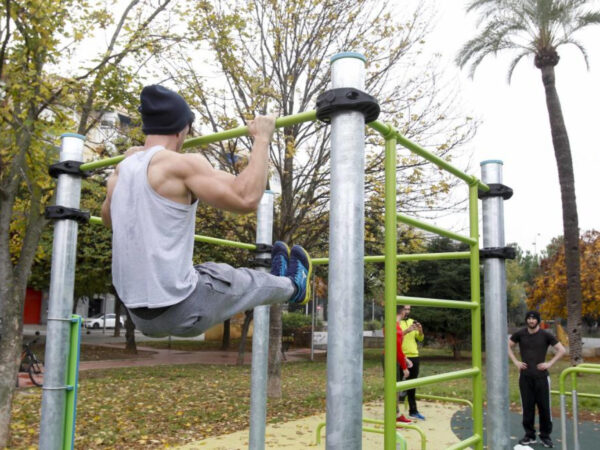 7473 Set STREET WORKOUT 4 posts