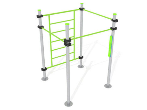 7473 Set STREET WORKOUT 4 posts