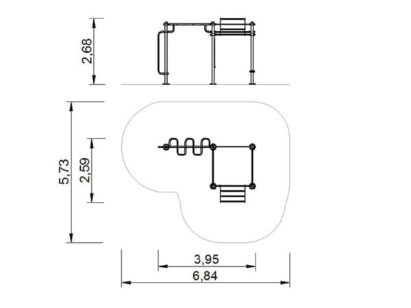 7475 plano 7475 Set STREET WORKOUT 5 posts