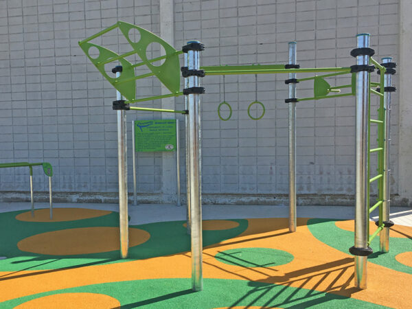 7478 STREET WORKOUT hex. 6 posts