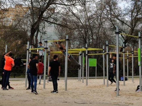 7481 6 7481 Set STREET WORKOUT 12 posts