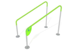 7421D Inclined parallel bars 90 - 120 cm