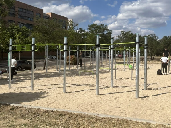7464 STREET WORKOUT 7 posts set