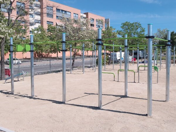 7464 STREET WORKOUT 7 posts set