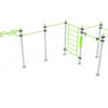 7468 STREET WORKOUT 8 posts set