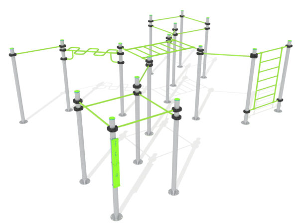 7483 site 7483 STREET WORKOUT 16 posts set