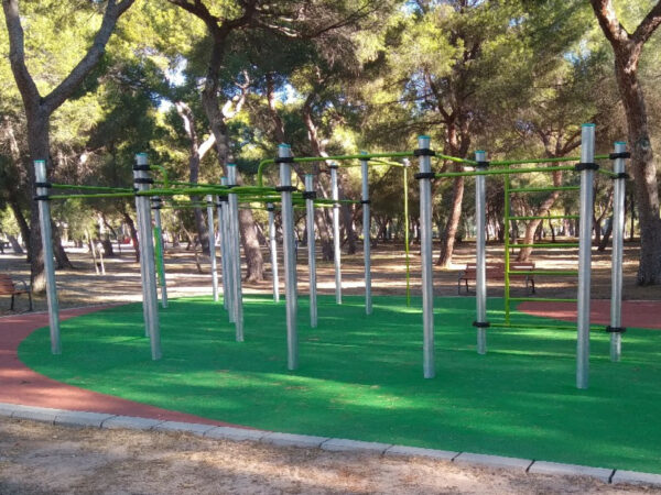 7487 STREET WORKOUT 18 posts set