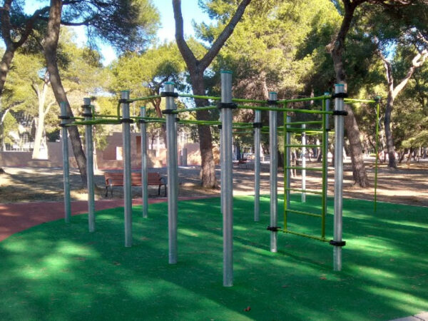 7487 STREET WORKOUT 18 posts set