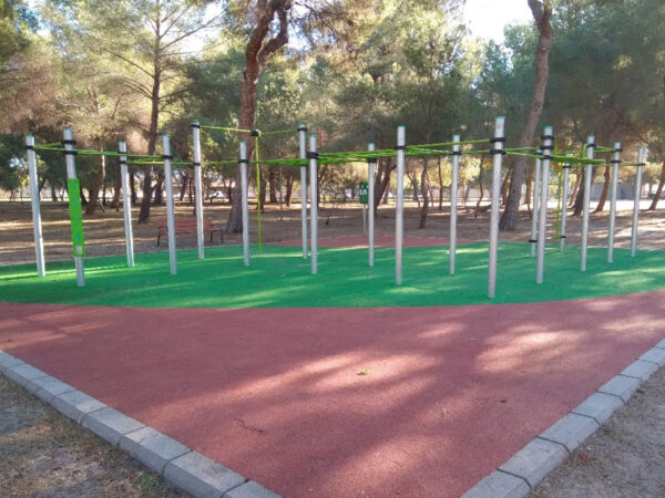 7487 STREET WORKOUT 18 posts set