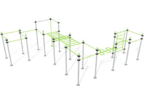 7487 STREET WORKOUT 18 posts set