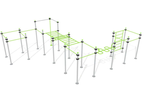 7487 STREET WORKOUT 18 posts set