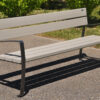 7136R zand 7136R Bank gerecycled plastic met dubbele pedalen