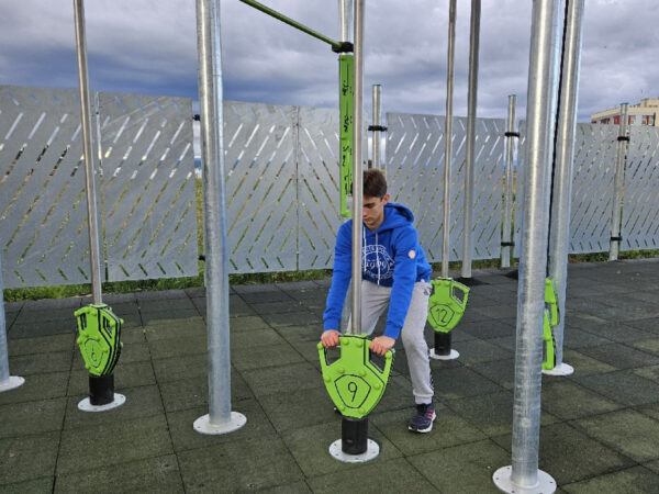 7491 NIEUW: Cross Training Box met kettlebells en ropes