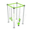 7491 NIEUW: Cross Training Box met kettlebells en ropes