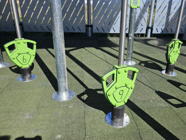 7492 NIEUW: Cross Training ZIG ZAG met 3 kettlebells