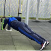 7493 NIEUW: Cross Training ZIG ZAG met 3 suspension ropes