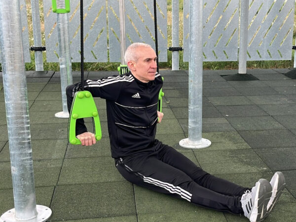 7493 NIEUW: Cross Training ZIG ZAG met 3 suspension ropes