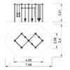 7494 NIEUW: Double Cross Training Box