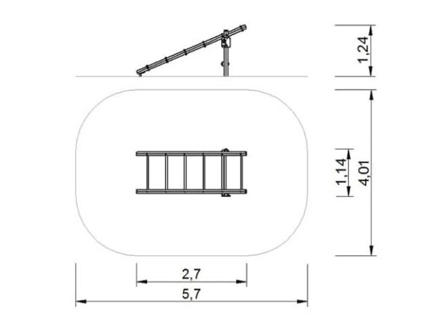 7045 Leunende Ladder