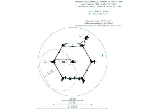 7301X Hexagonaal Circuit