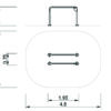 7420 Parallel bars 1200mm