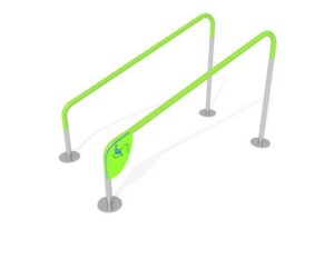 7420D Inclined parallel bars 60 - 120 cm