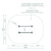 7420D Inclined parallel bars 60 - 120 cm