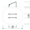 7420D Inclined parallel bars 60 - 120 cm