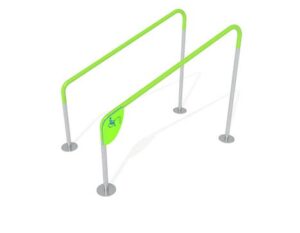 7421D Inclined parallel bars 90 - 120 cm
