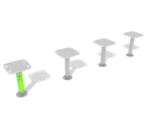 7438 Balance Jump platforms, 4 st.