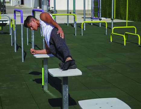 7438 Balance jump platforms, 4 st.