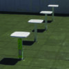 7438 Balance jump platforms, 4 st.