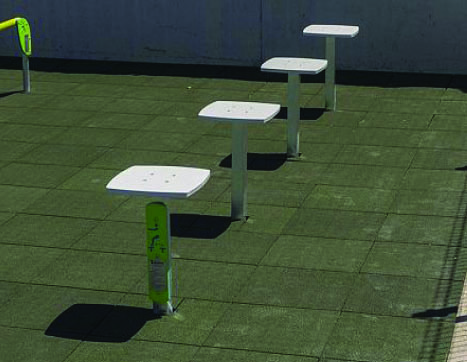 7438 Balance jump platforms, 4 st.