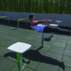 7438 Balance jump platforms, 4 st.