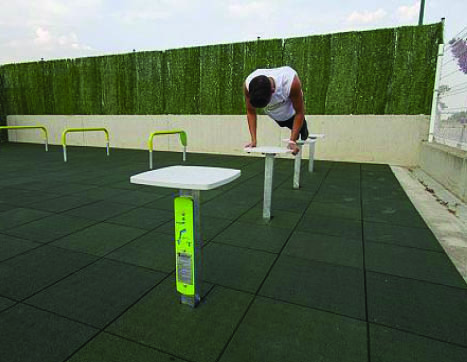 7438 Balance jump platforms, 4 st.