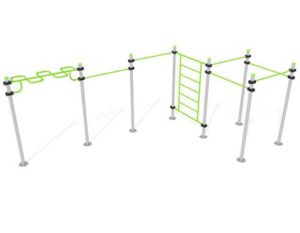 7468 STREET WORKOUT 8 posts set